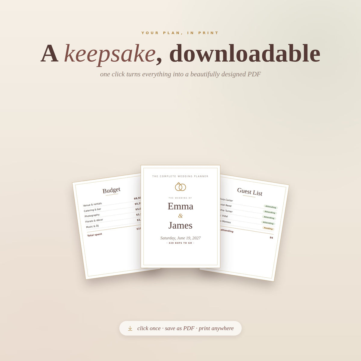 The Digital Wedding Planner
